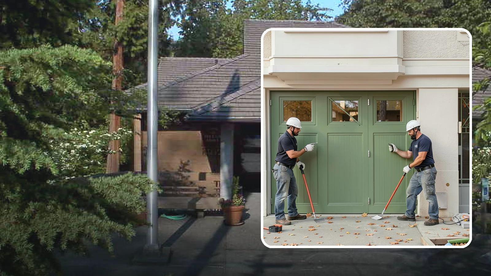 Insulated Garage Door Installation in Yarrow Point, King County, WA - Installing an insulated garage door that keeps the space warmer, quieter, and more efficient through Northwest winters.