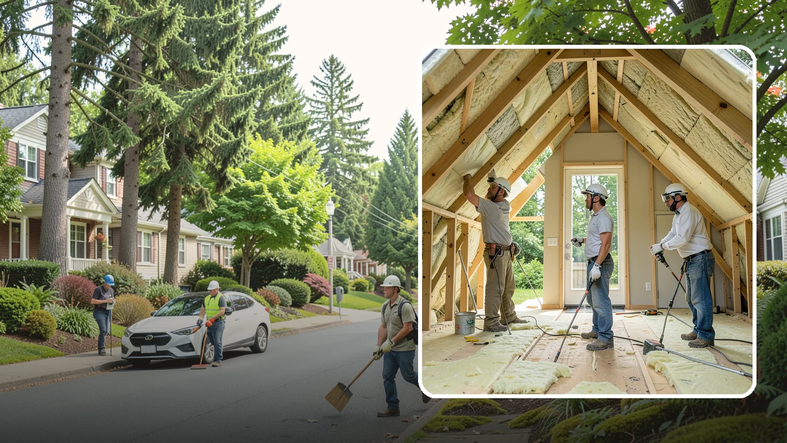 Insulation Removal in Beaux Arts Village, King County, WA - We safely remove old, damaged, or contaminated insulation to prepare for a healthy new install.