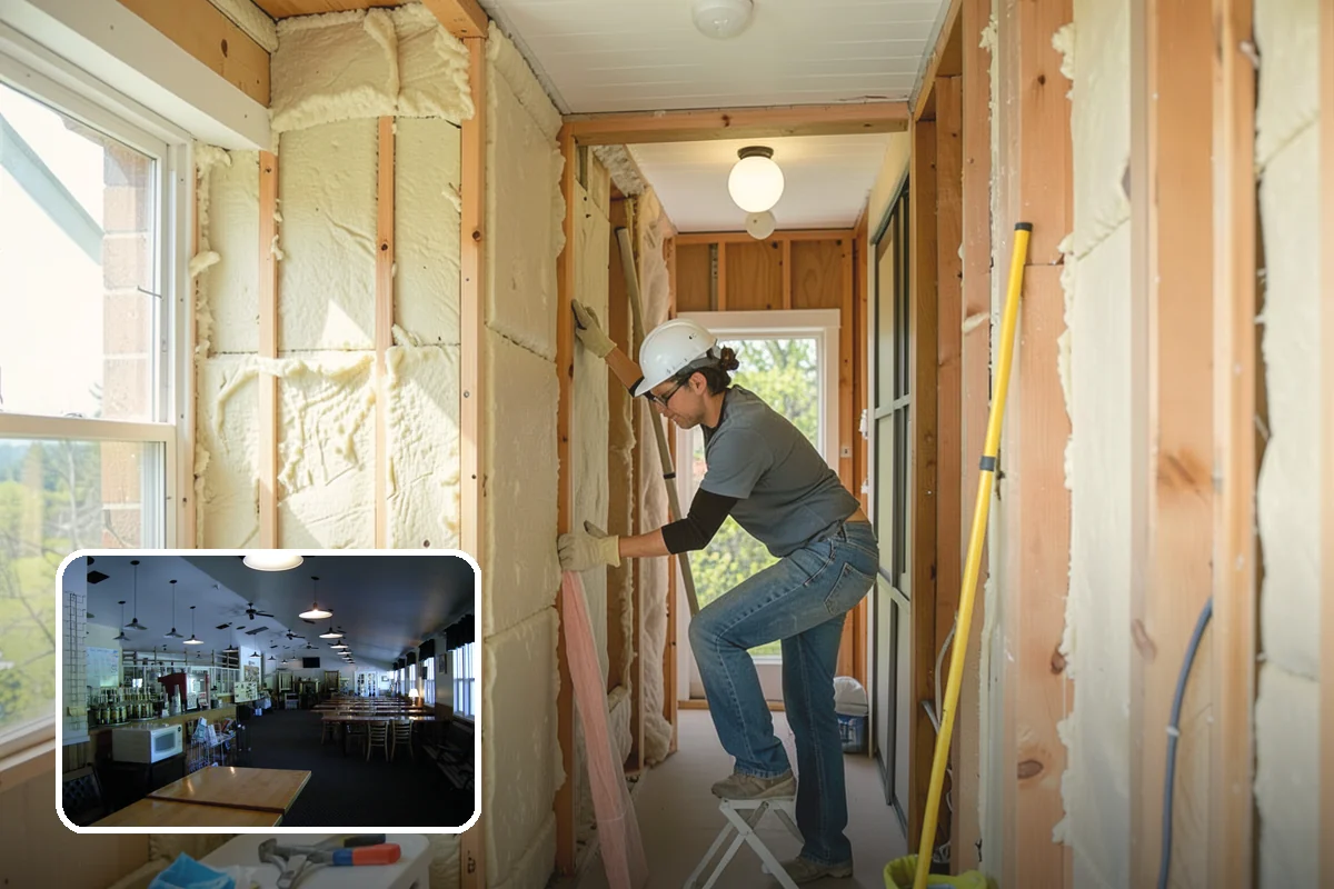 Insulation Removal in Black Diamond, King County, WA - Eliminates moldy or contaminated material