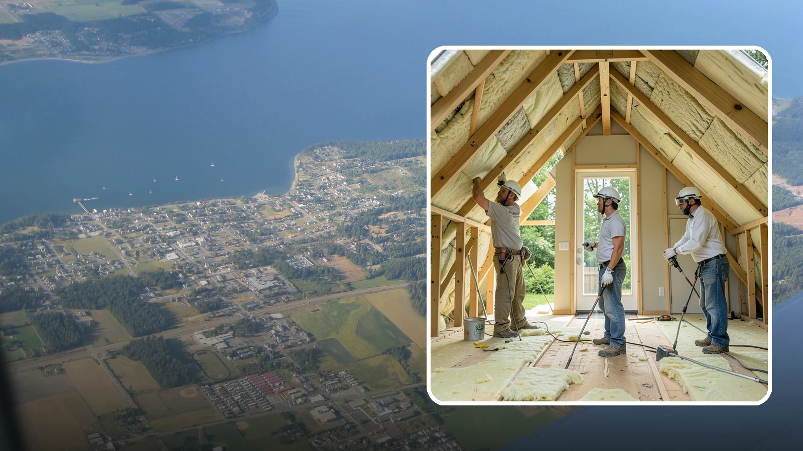 Insulation Removal in Coupeville, Island County, WA - We safely remove old, damaged, or contaminated insulation to prepare for a healthy new install.