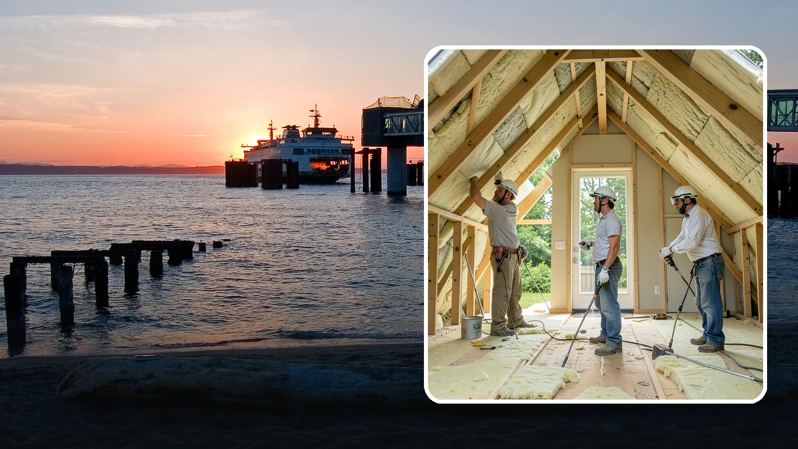 Insulation Removal in Edmonds, Snohomish County, WA - We safely remove old, damaged, or contaminated insulation to prepare for a healthy new install.