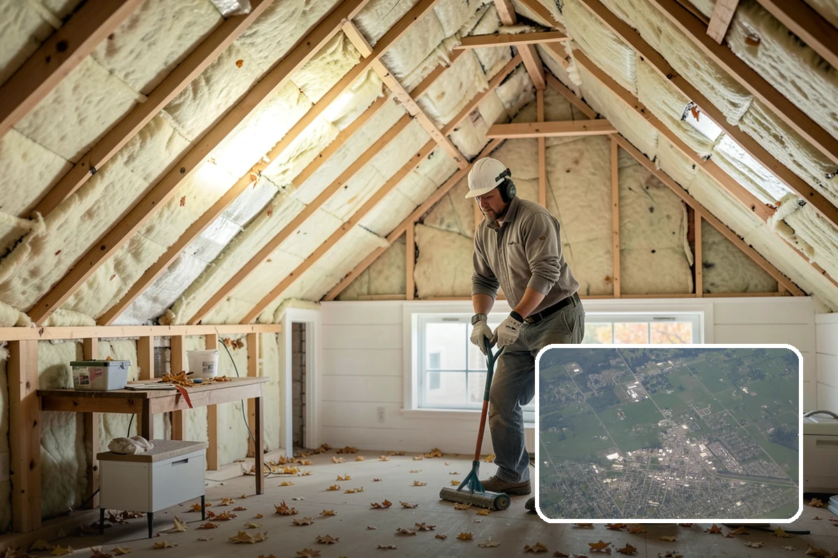 Insulation Removal in Enumclaw, King County, WA - Eliminates moldy or contaminated material