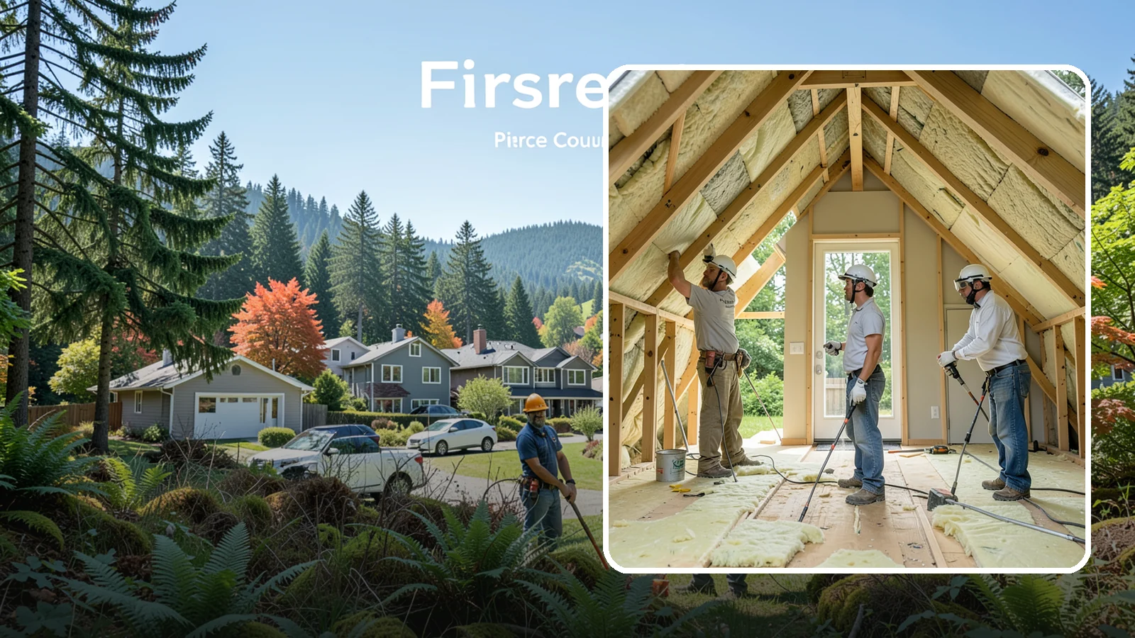 Insulation Removal in Fircrest, Pierce County, WA - We safely remove old, damaged, or contaminated insulation to prepare for a healthy new install.