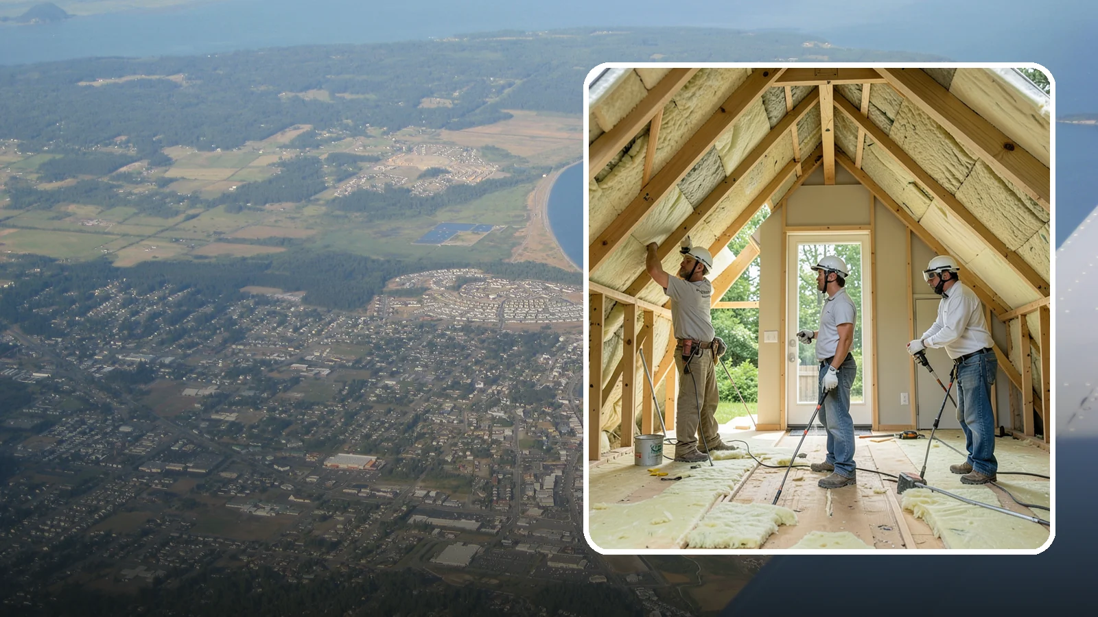 Insulation Removal in Oak Harbor, Island County, WA - We safely remove old, damaged, or contaminated insulation to prepare for a healthy new install.