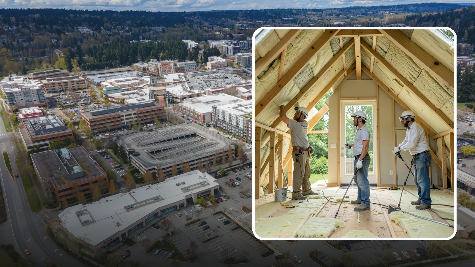 Insulation Removal in Redmond, King County, WA - We safely remove old, damaged, or contaminated insulation to prepare for a healthy new install.