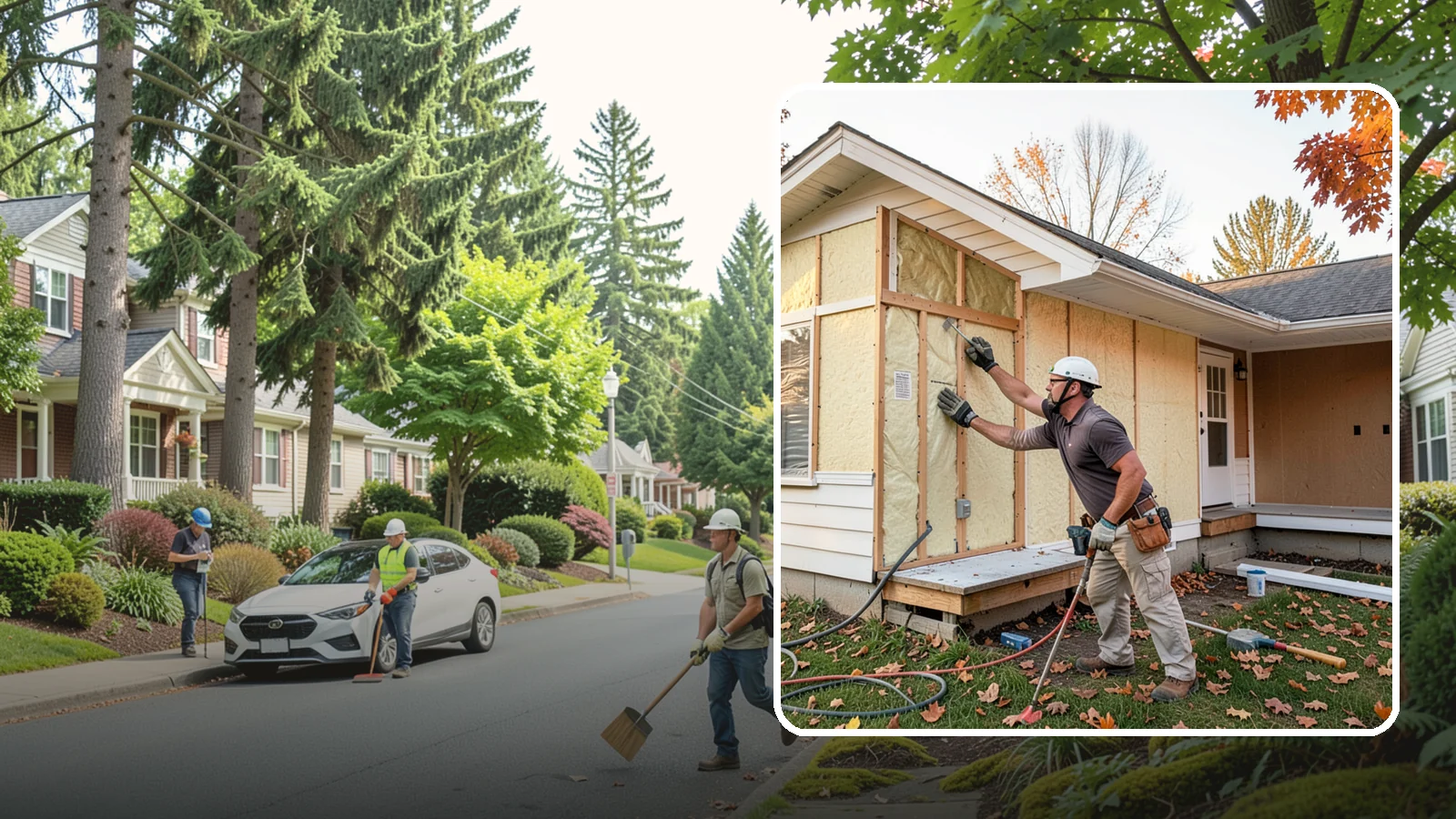 Insulation Upgrade in Beaux Arts Village, King County, WA - Insulation upgrades that bring older Western Washington homes up to modern comfort and efficiency.
