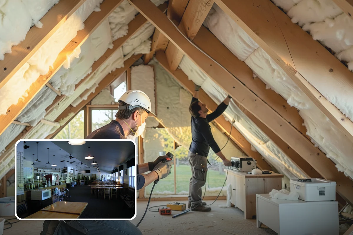 Insulation Upgrade in Black Diamond, King County, WA - Raises R-value where heat loss is greatest