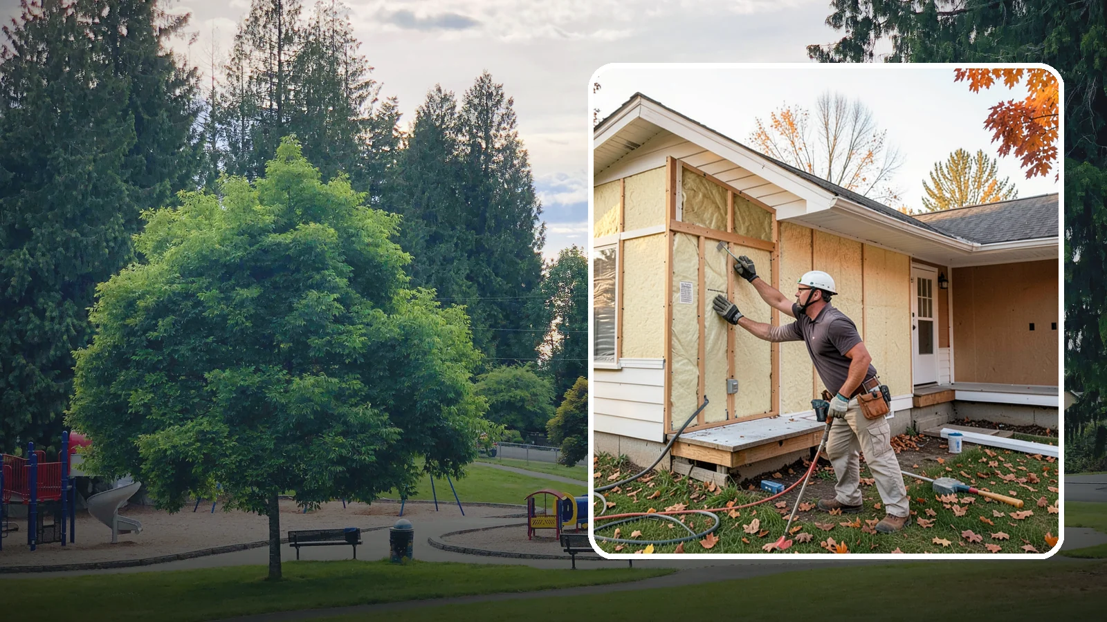 Insulation Upgrade in Bonney Lake, Pierce County, WA - Insulation upgrades that bring older Western Washington homes up to modern comfort and efficiency.