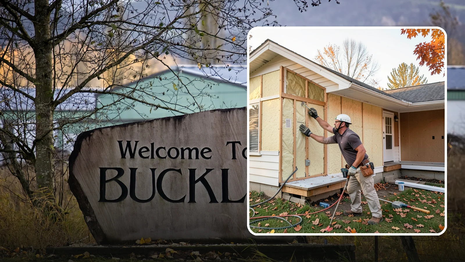 Insulation Upgrade in Buckley, Pierce County, WA - Insulation upgrades that bring older Western Washington homes up to modern comfort and efficiency.
