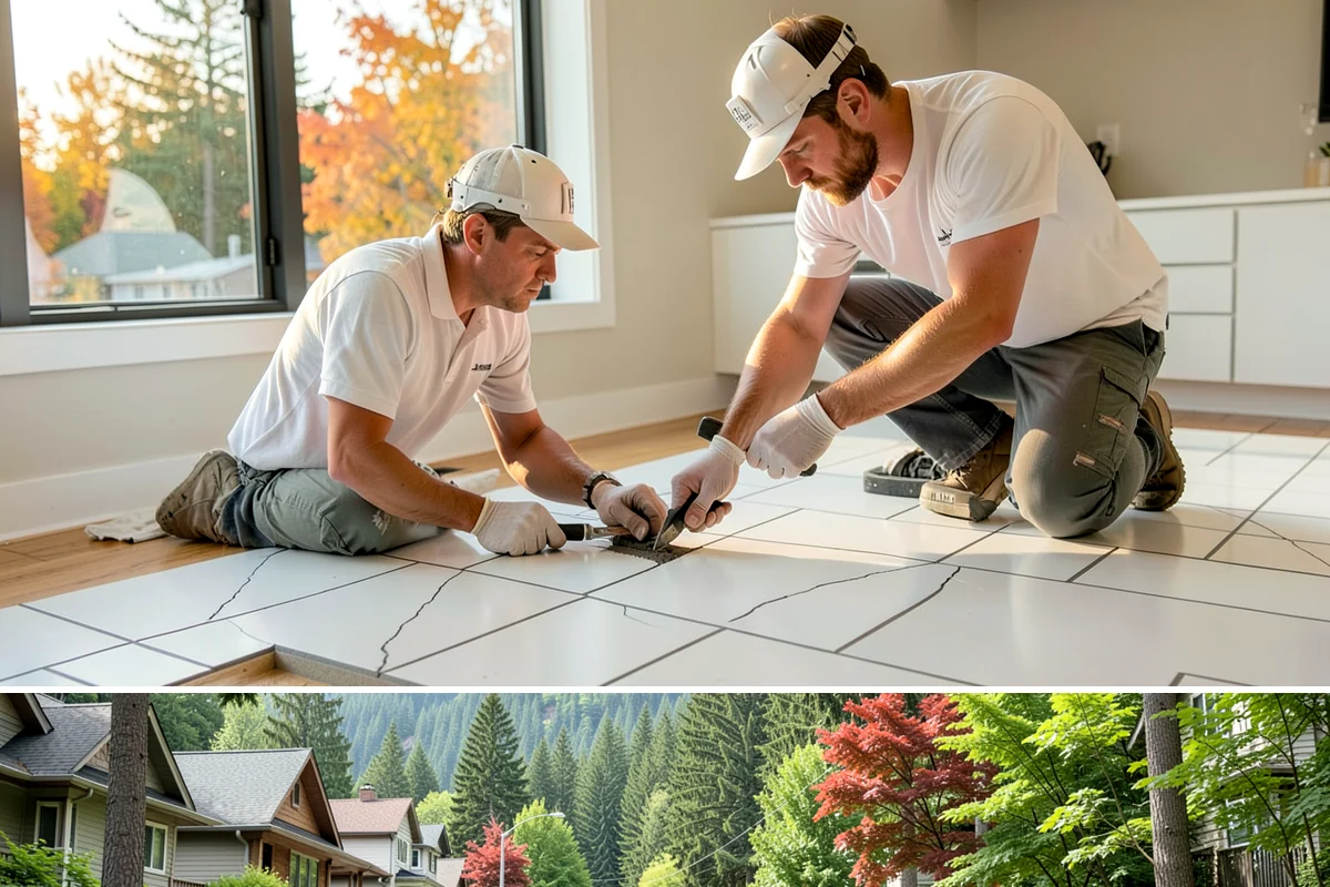 Insulation Upgrade in Darrington, Snohomish County, WA - Fall is a popular time so homes are ready to hold heat through winter, but work proceeds year-round.