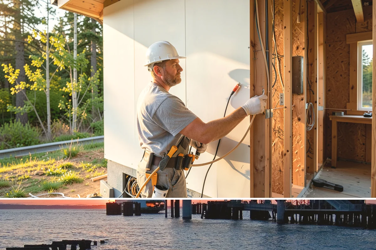 Insulation Upgrade in Edmonds, Snohomish County, WA - Fall is a popular time so homes are ready to hold heat through winter, but work proceeds year-round.