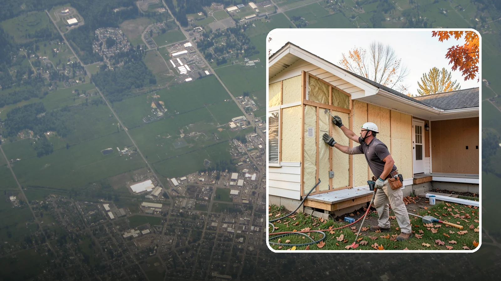 Insulation Upgrade in Enumclaw, King County, WA - Insulation upgrades that bring older Western Washington homes up to modern comfort and efficiency.