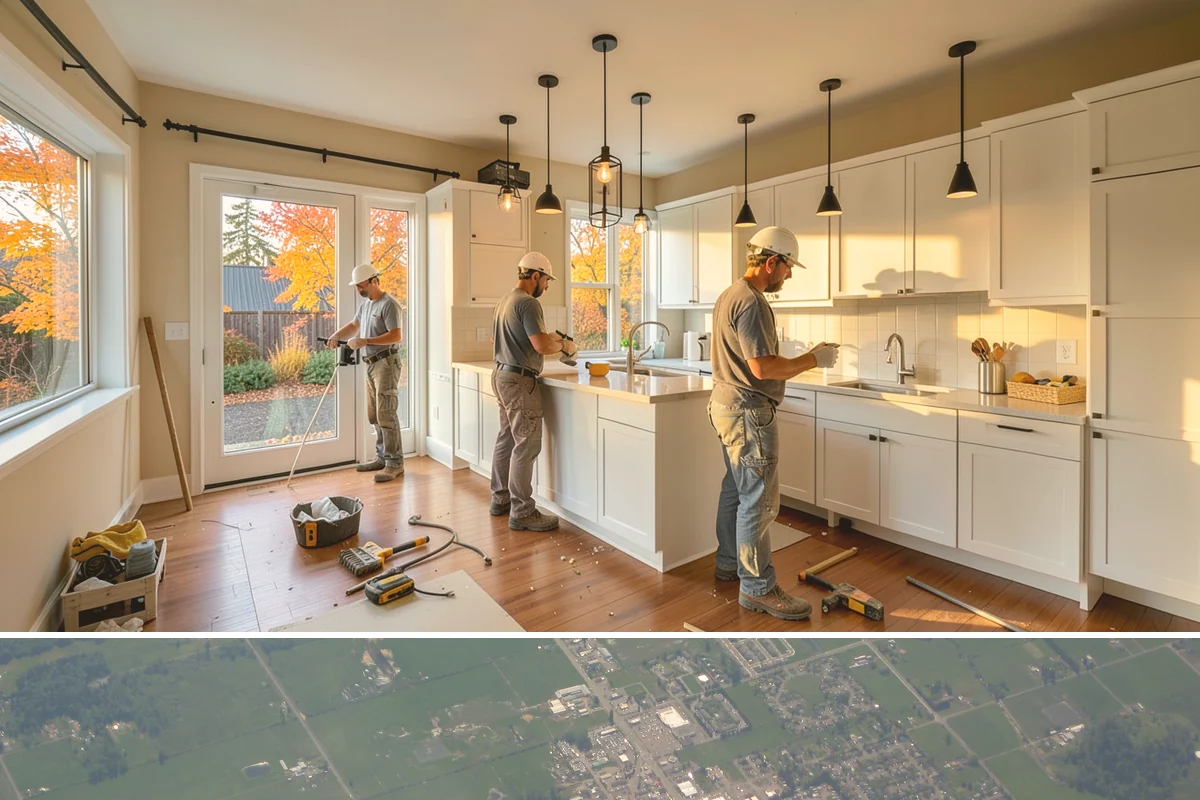 Insulation Upgrade in Enumclaw, King County, WA - Fall is a popular time so homes are ready to hold heat through winter, but work proceeds year-round.