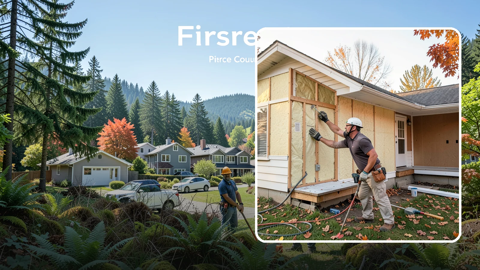 Insulation Upgrade in Fircrest, Pierce County, WA - Insulation upgrades that bring older Western Washington homes up to modern comfort and efficiency.