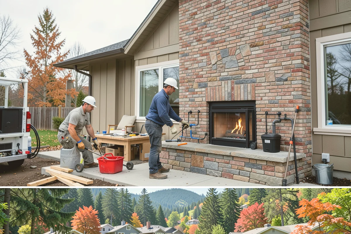 Insulation Upgrade in Fircrest, Pierce County, WA - Fall is a popular time so homes are ready to hold heat through winter, but work proceeds year-round.