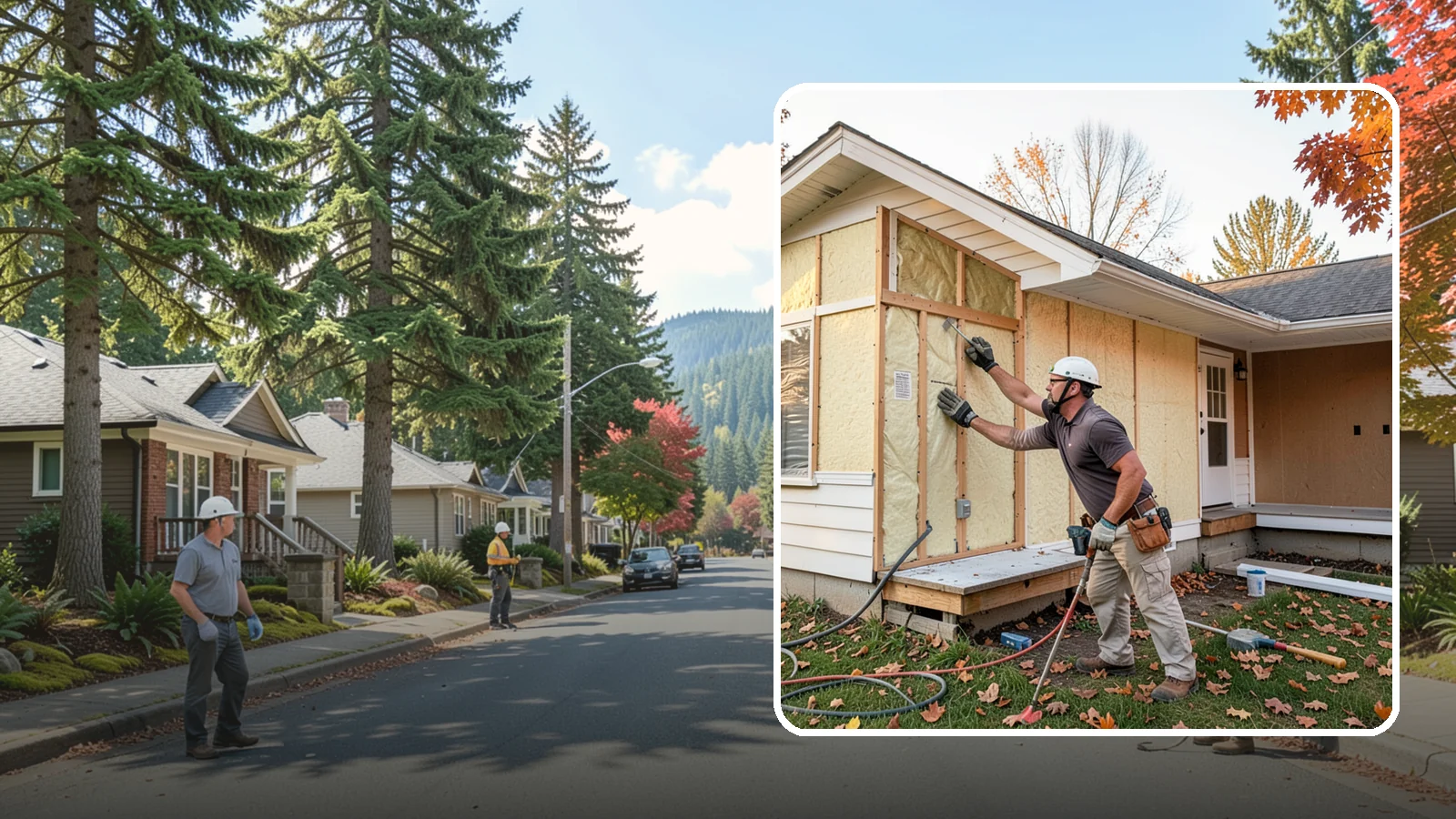 Insulation Upgrade in Hunts Point, King County, WA - Insulation upgrades that bring older Western Washington homes up to modern comfort and efficiency.