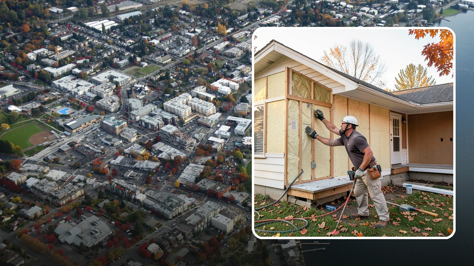 Insulation Upgrade in Kirkland, King County, WA - Insulation upgrades that bring older Western Washington homes up to modern comfort and efficiency.