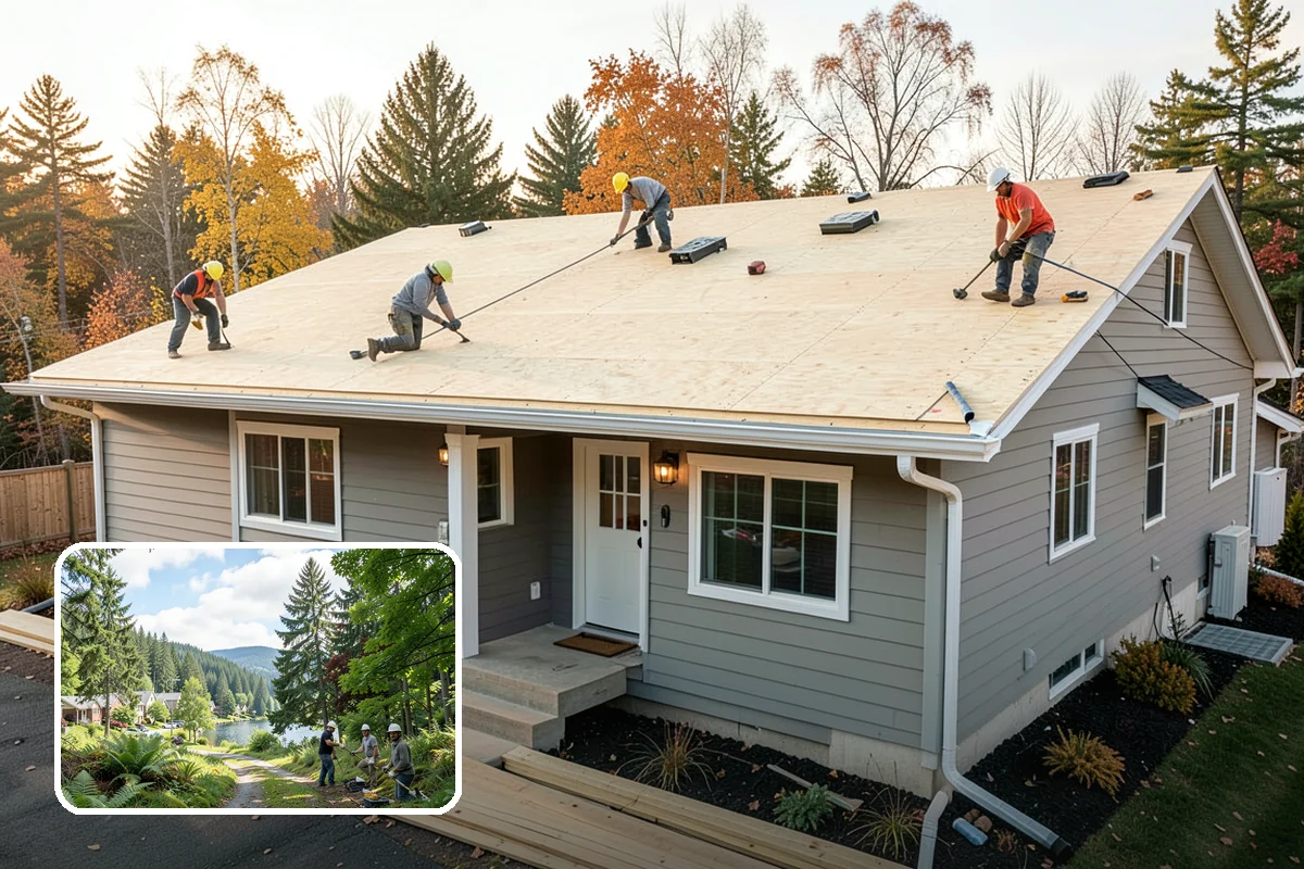 Insulation Upgrade in Lake Forest Park, King County, WA - Raises R-value where heat loss is greatest