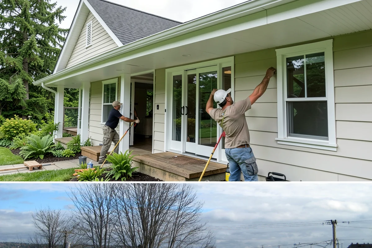 Insulation Upgrade in Langley, Island County, WA - Fall is a popular time so homes are ready to hold heat through winter, but work proceeds year-round.