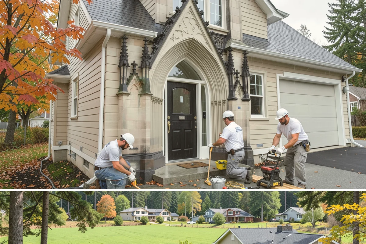 Insulation Upgrade in Lyman, Skagit County, WA - Fall is a popular time so homes are ready to hold heat through winter, but work proceeds year-round.