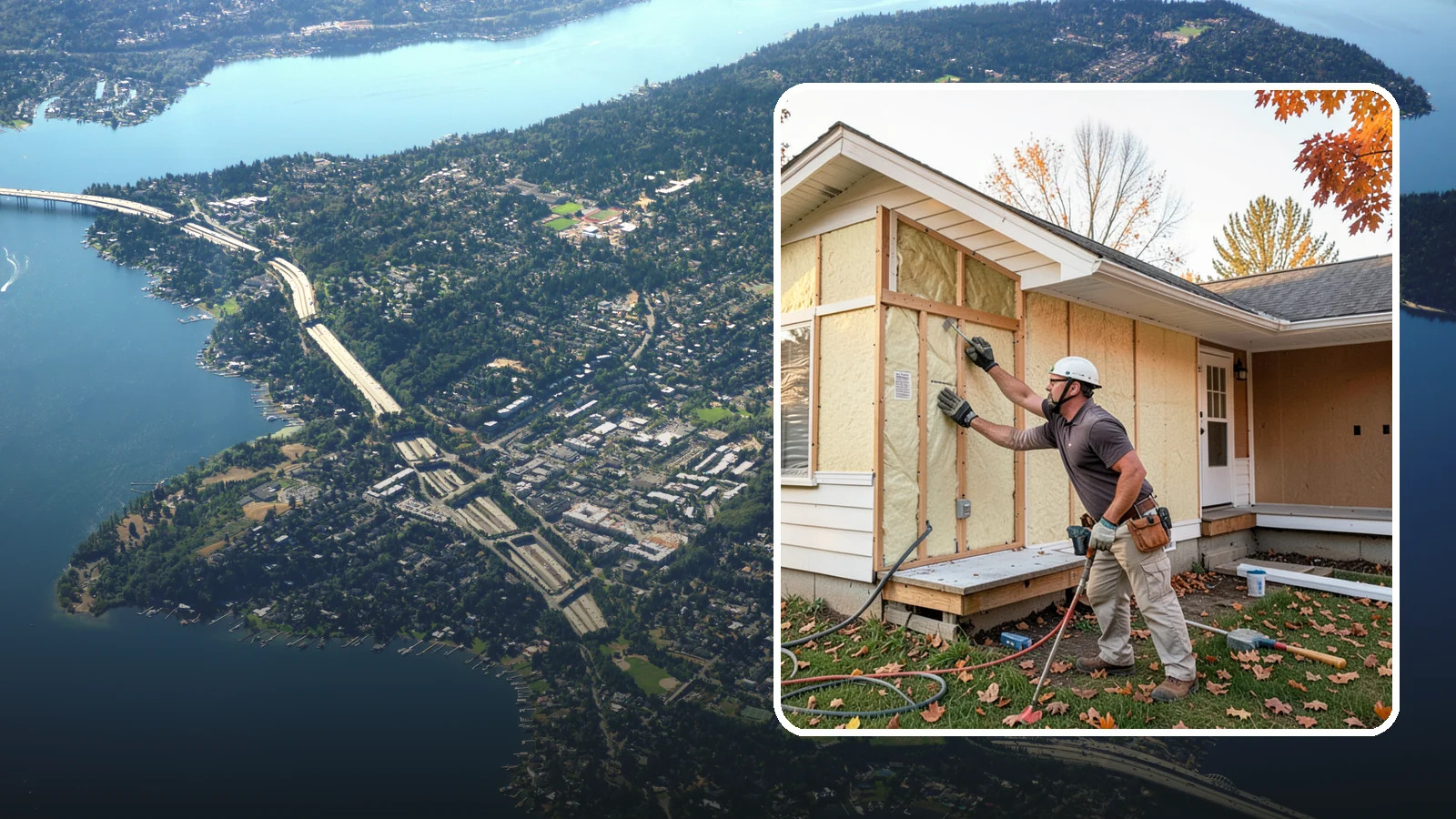 Insulation Upgrade in Mercer Island, King County, WA - Insulation upgrades that bring older Western Washington homes up to modern comfort and efficiency.