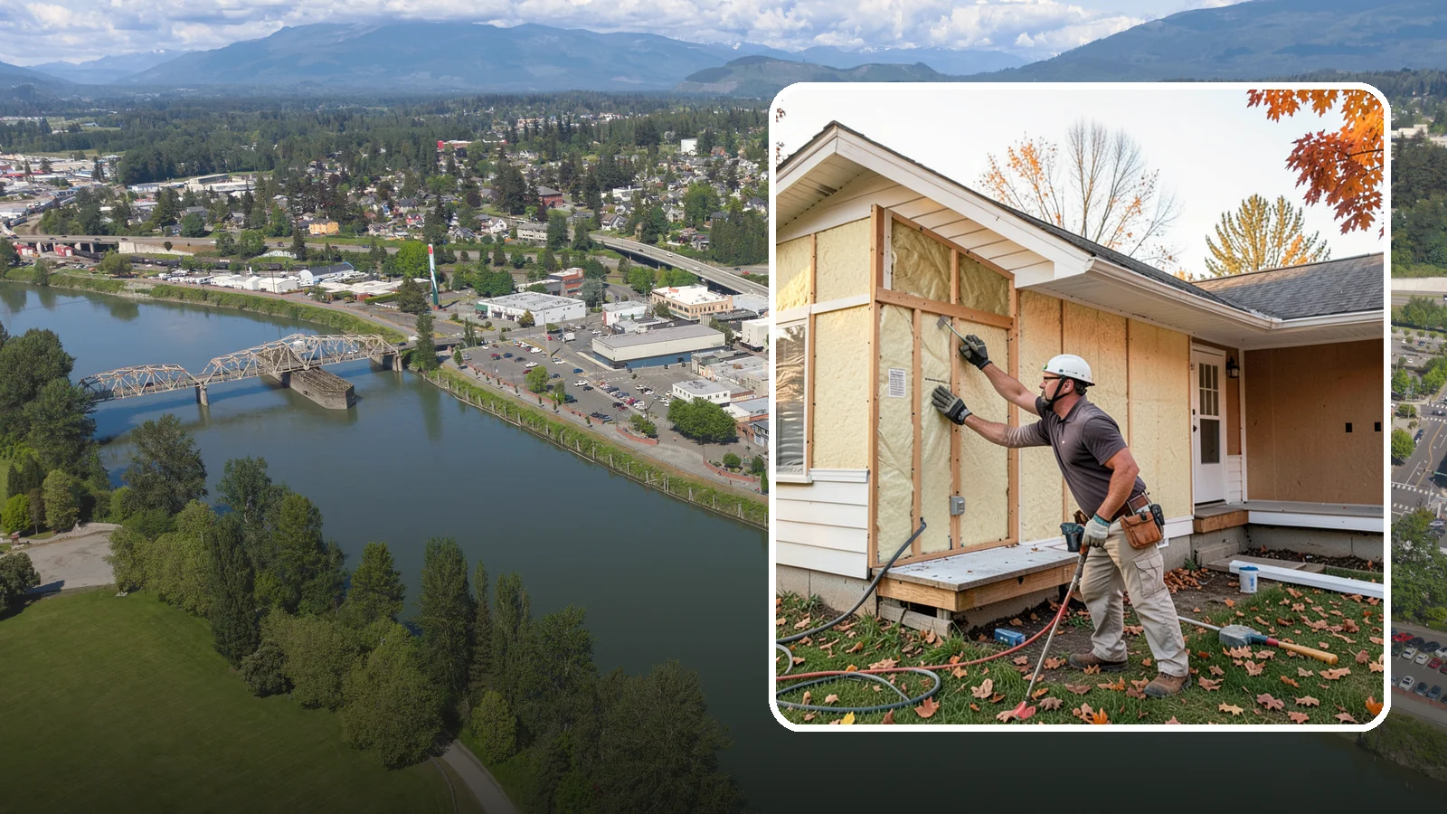 Insulation Upgrade in Mount Vernon, Skagit County, WA - Insulation upgrades that bring older Western Washington homes up to modern comfort and efficiency.