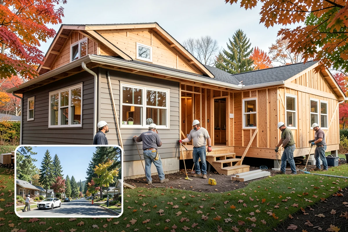 Insulation Upgrade in Orting, Pierce County, WA - Raises R-value where heat loss is greatest