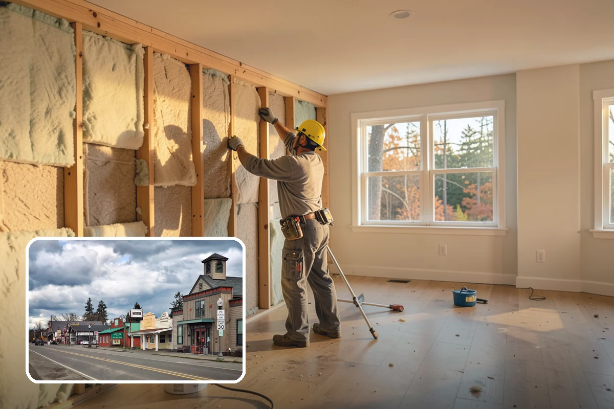 Insulation Upgrade in Roy, Pierce County, WA - Raises R-value where heat loss is greatest