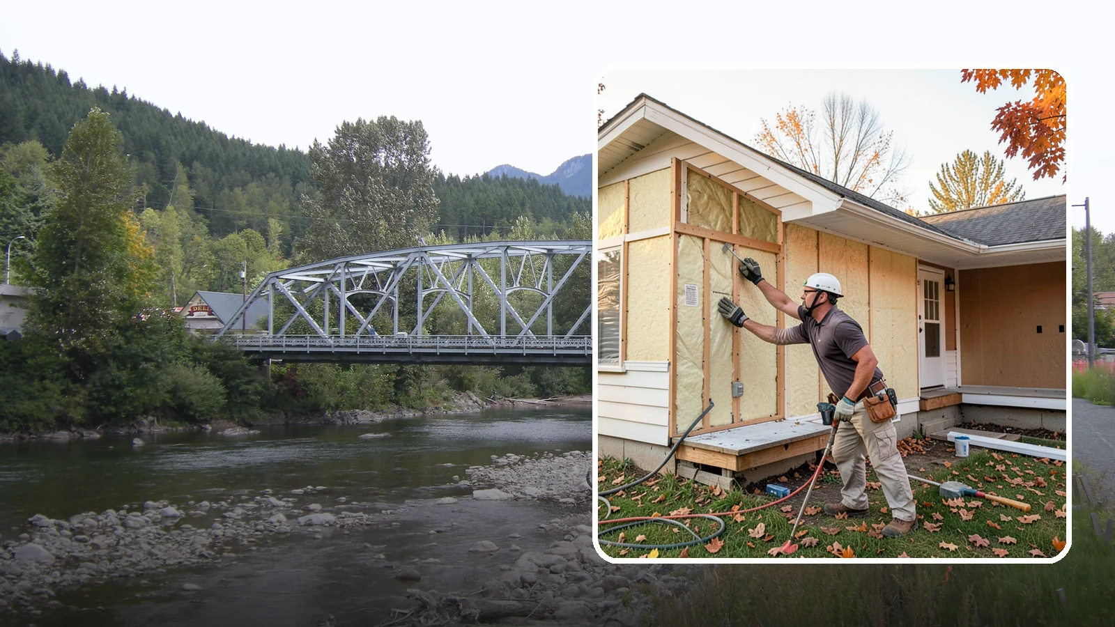 Insulation Upgrade in Skykomish, King County, WA - Insulation upgrades that bring older Western Washington homes up to modern comfort and efficiency.