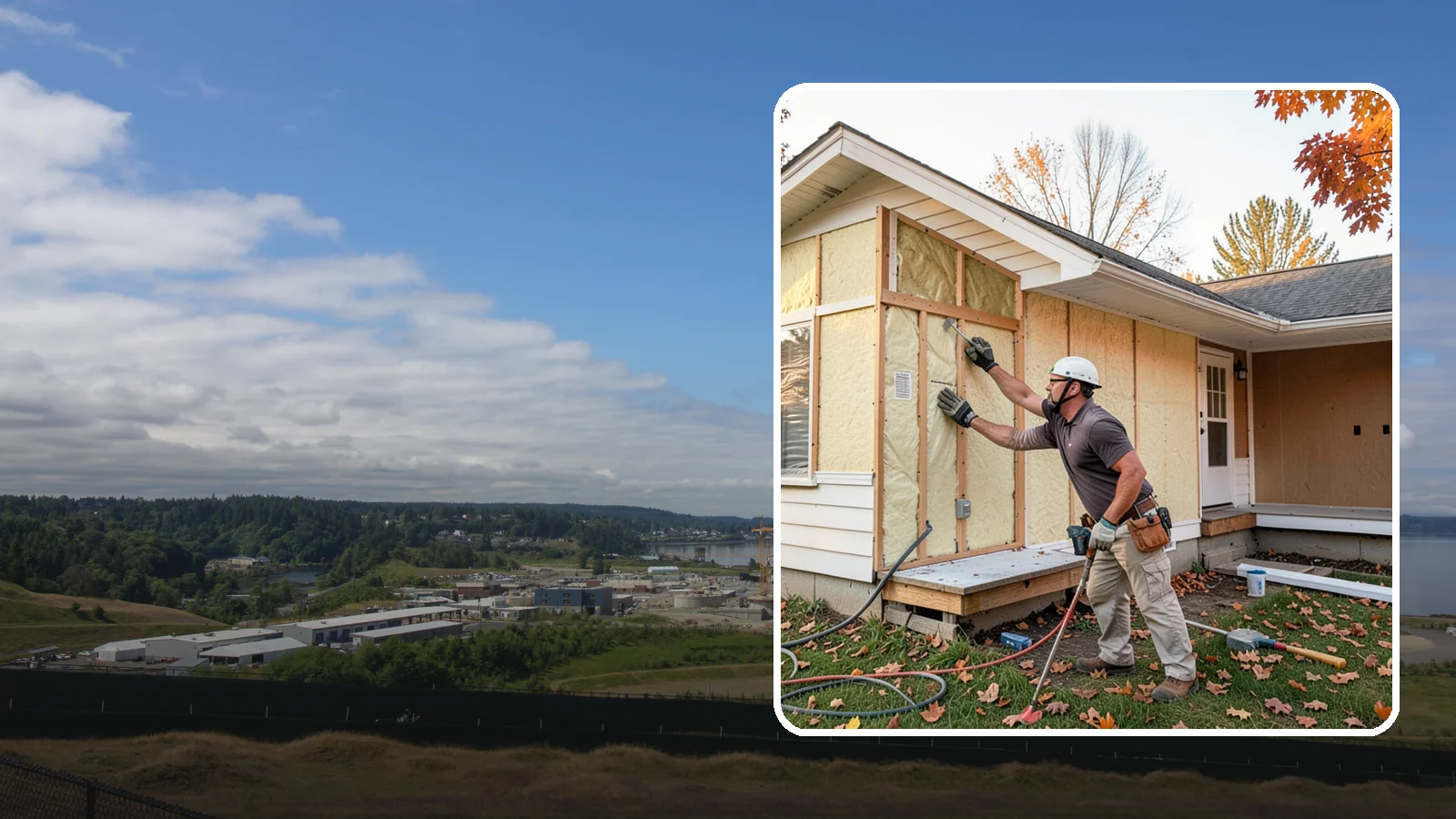 Insulation Upgrade in University Place, Pierce County, WA - Insulation upgrades that bring older Western Washington homes up to modern comfort and efficiency.