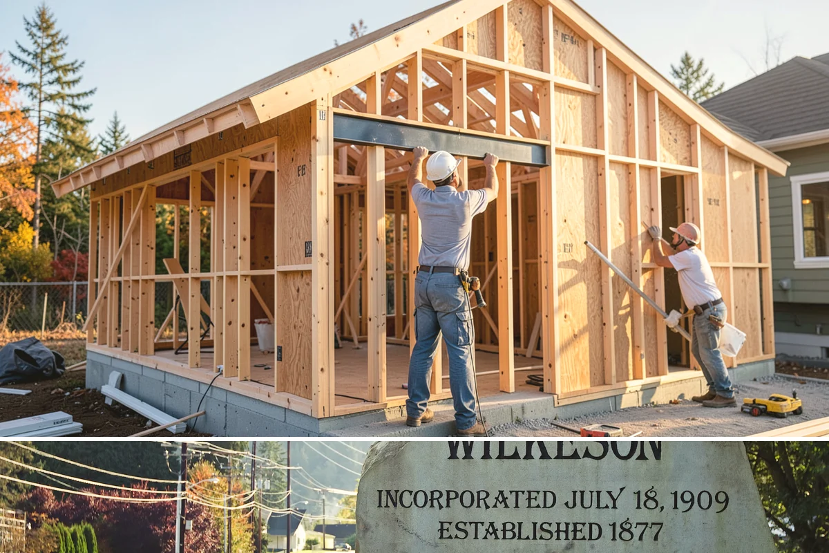 Insulation Upgrade in Wilkeson, Pierce County, WA - Fall is a popular time so homes are ready to hold heat through winter, but work proceeds year-round.