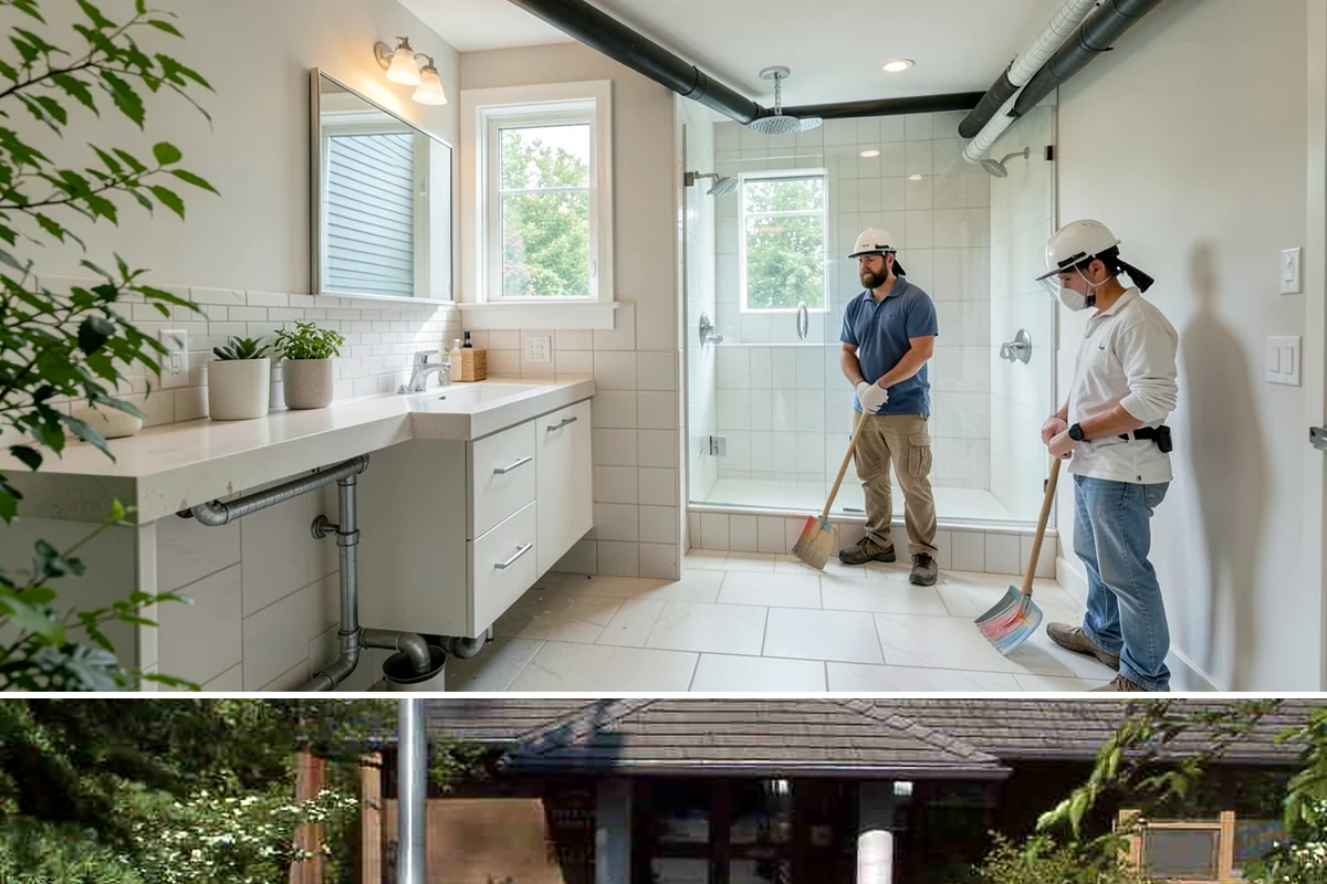 Insulation Upgrade in Yarrow Point, King County, WA - Fall is a popular time so homes are ready to hold heat through winter, but work proceeds year-round.