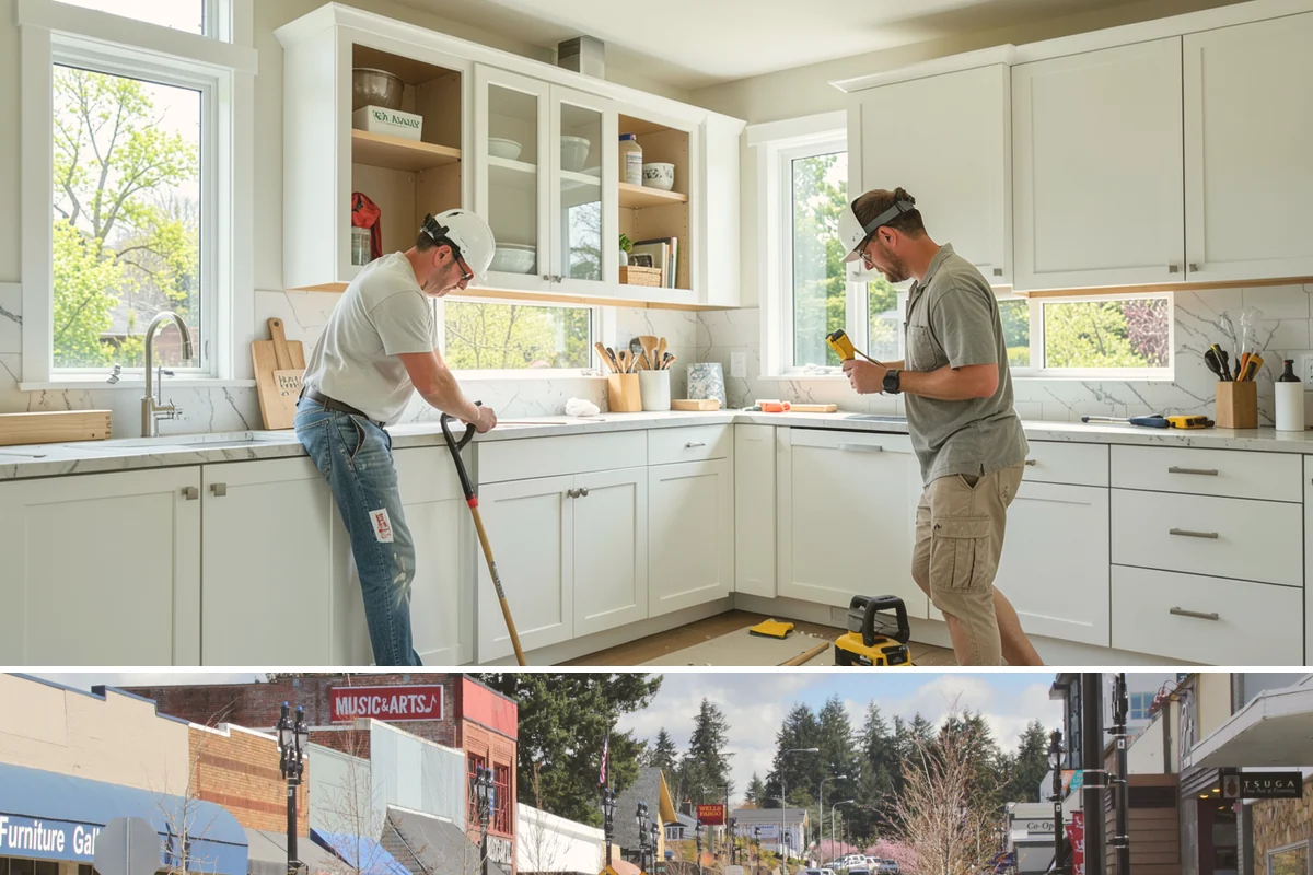 Interior Demolition in Bothell, King County, WA - Demolition can happen any month, and scheduling it early in a dry stretch gives the following trades a clean, open start.
