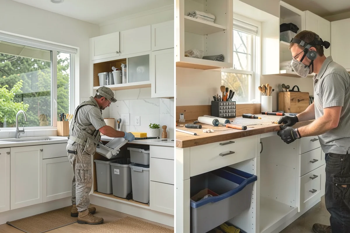 Interior Demolition in Carbonado, Pierce County, WA - Mark utilities and structural elements