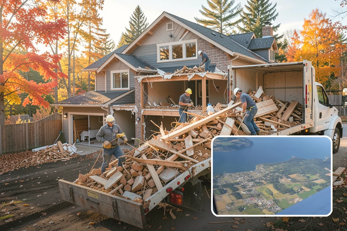 Interior Demolition in Coupeville, Island County, WA - Clears space safely for the next phase