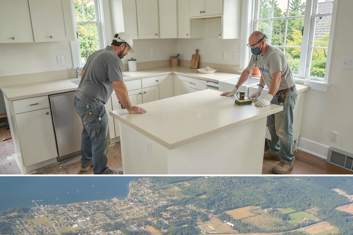 Interior Demolition in Coupeville, Island County, WA - Demolition can happen any month, and scheduling it early in a dry stretch gives the following trades a clean, open start.
