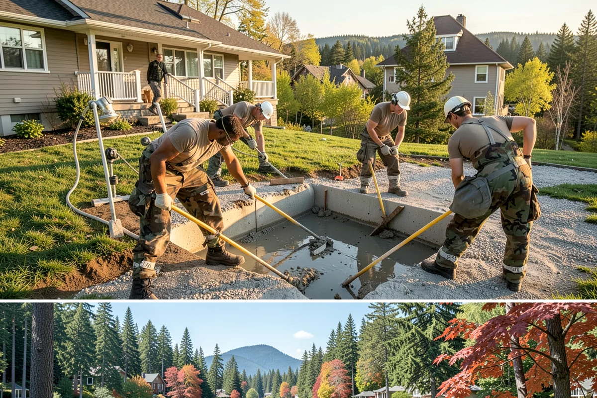 Interior Demolition in Covington, King County, WA - Demolition can happen any month, and scheduling it early in a dry stretch gives the following trades a clean, open start.