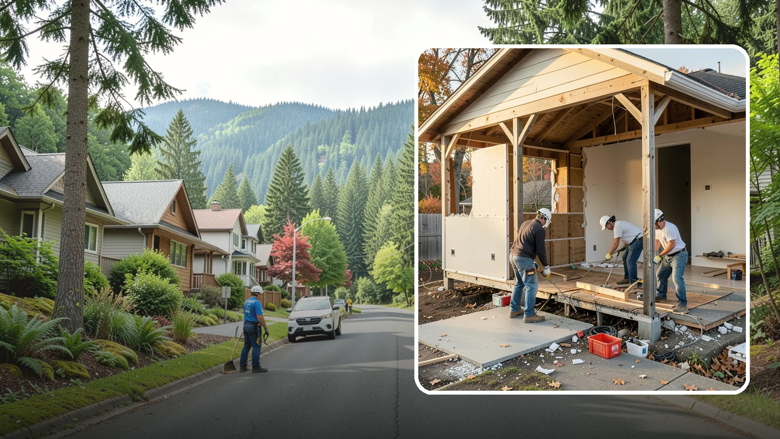 Interior Demolition in Darrington, Snohomish County, WA - Careful, controlled removal of interior finishes and structures to prepare a space for remodeling.
