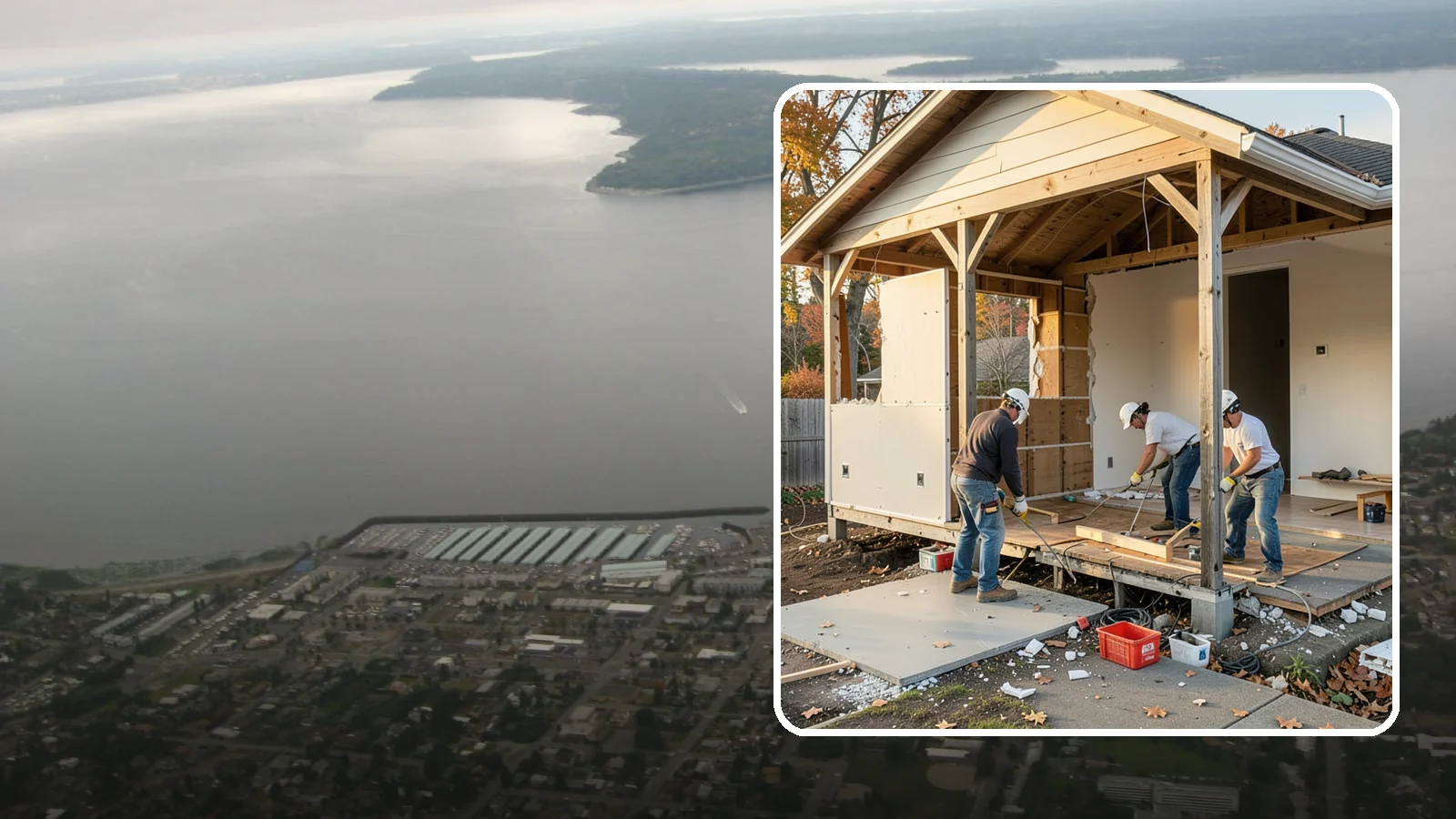 Interior Demolition in Des Moines, King County, WA - Careful, controlled removal of interior finishes and structures to prepare a space for remodeling.