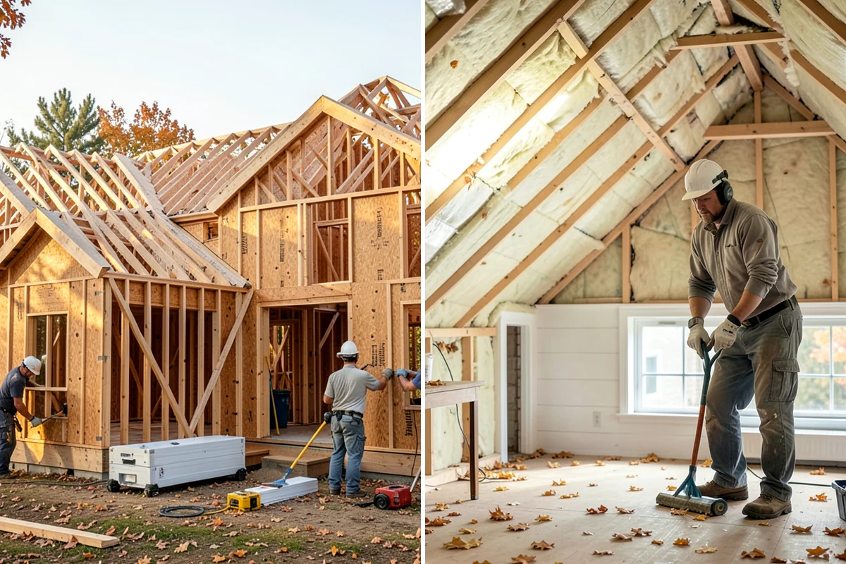 Interior Demolition in DuPont, Pierce County, WA - Mark utilities and structural elements