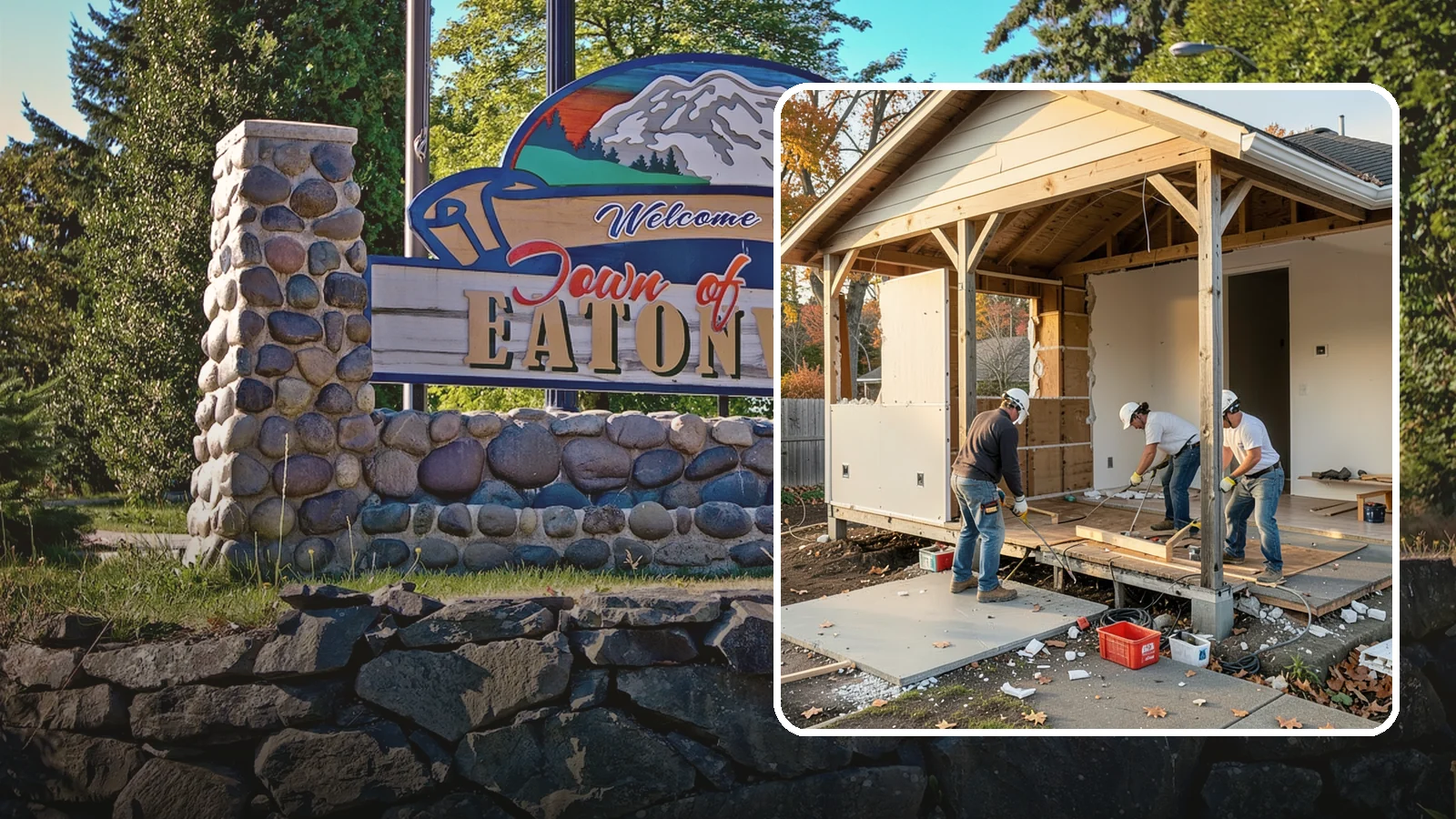 Interior Demolition in Eatonville, Pierce County, WA - Careful, controlled removal of interior finishes and structures to prepare a space for remodeling.