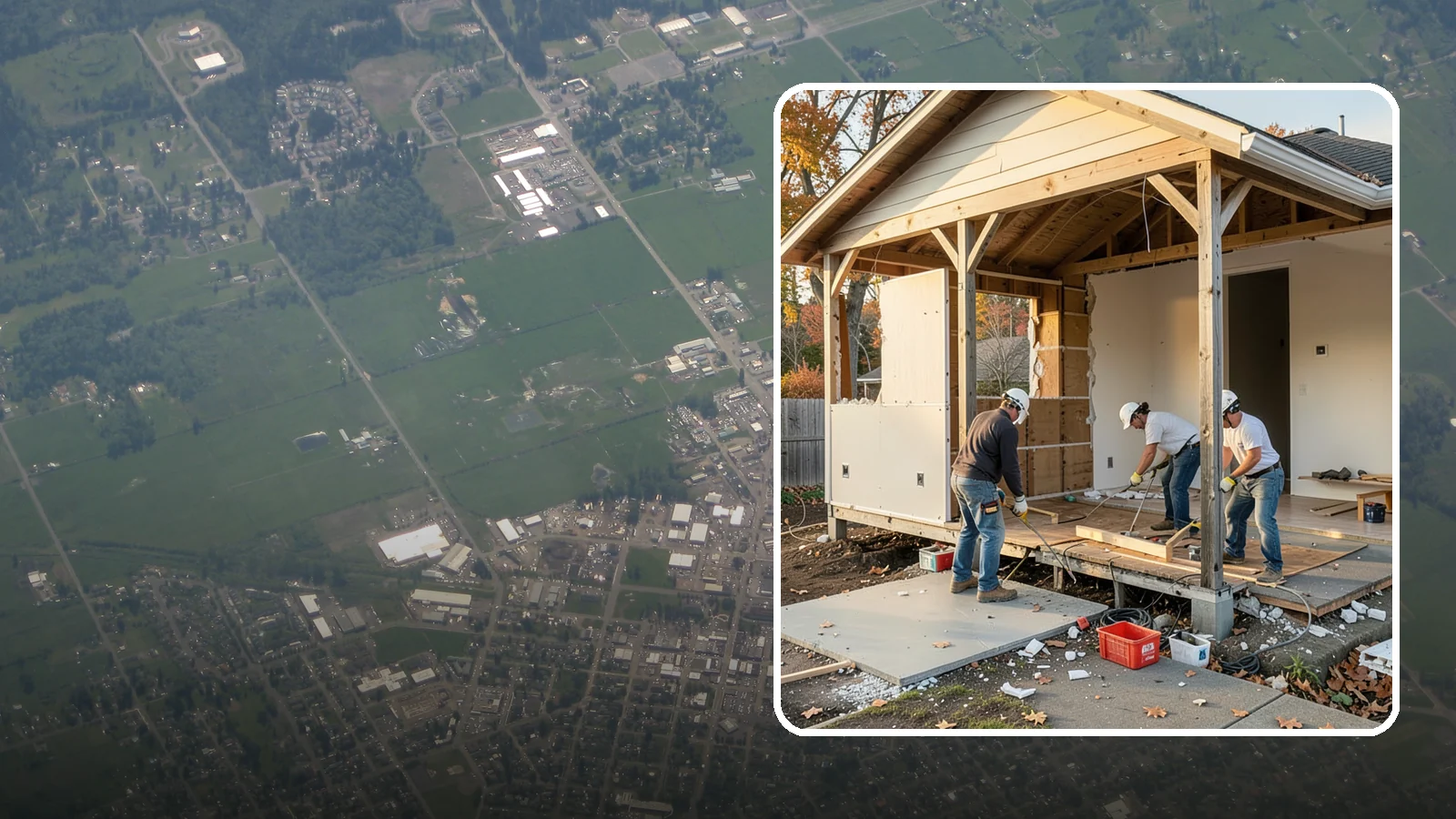 Interior Demolition in Enumclaw, King County, WA - Careful, controlled removal of interior finishes and structures to prepare a space for remodeling.