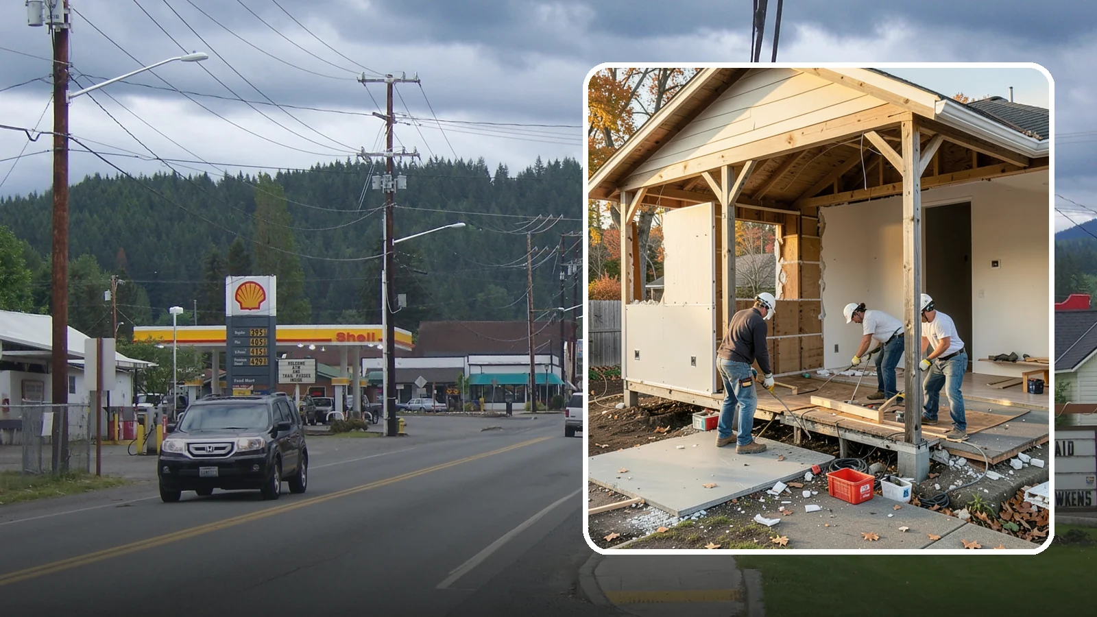 Interior Demolition in Granite Falls, Snohomish County, WA - Careful, controlled removal of interior finishes and structures to prepare a space for remodeling.