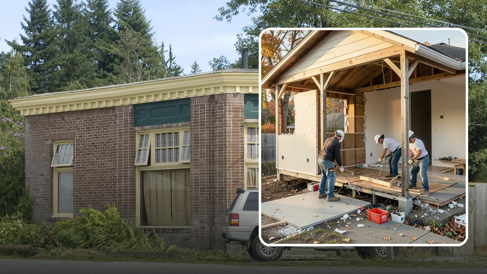 Interior Demolition in Hamilton, Skagit County, WA - Careful, controlled removal of interior finishes and structures to prepare a space for remodeling.