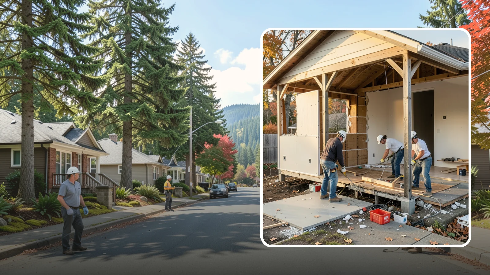 Interior Demolition in Hunts Point, King County, WA - Careful, controlled removal of interior finishes and structures to prepare a space for remodeling.