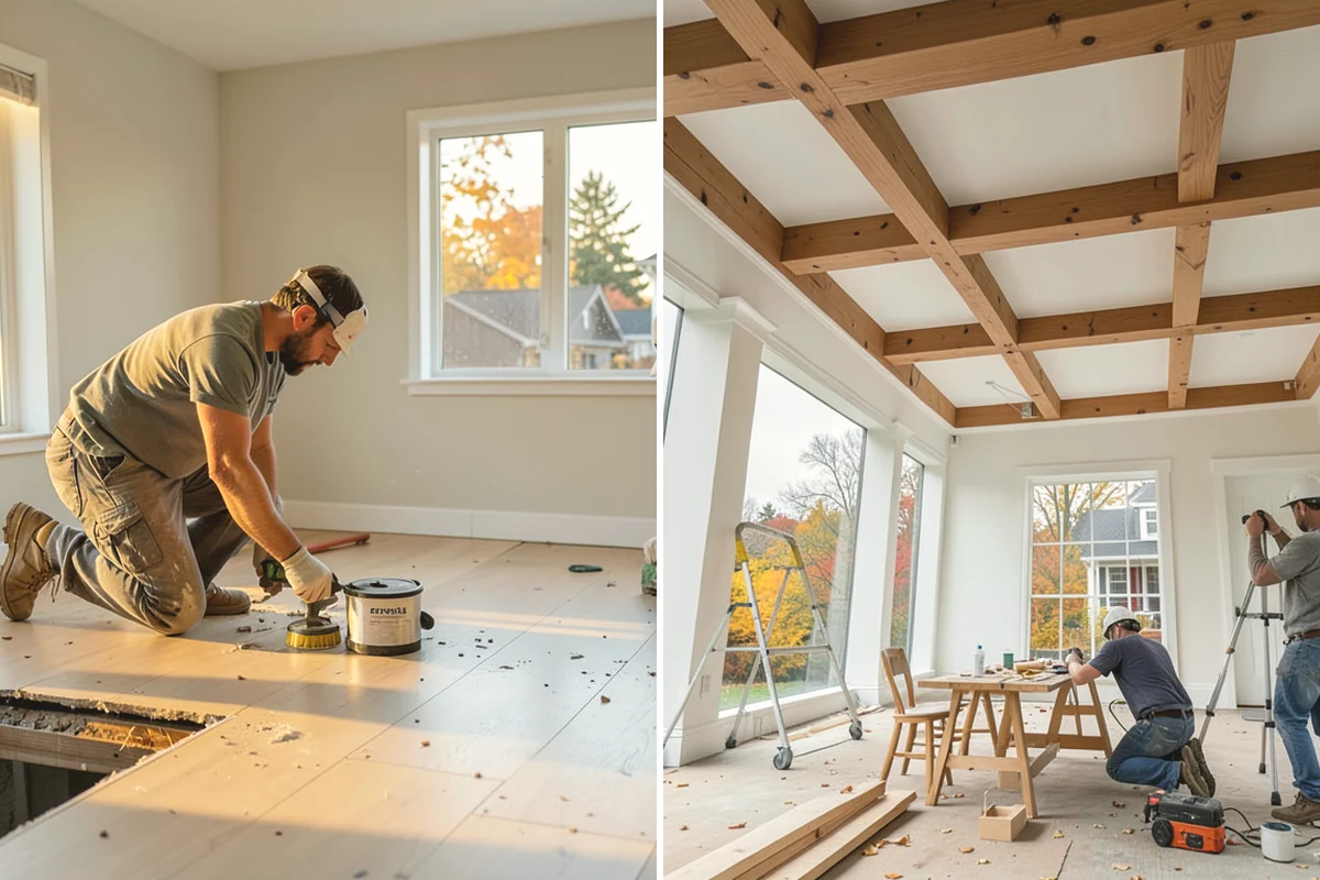 Interior Demolition in Issaquah, King County, WA - Mark utilities and structural elements