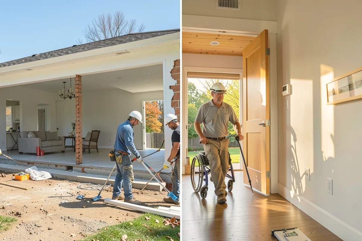 Interior Demolition in Langley, Island County, WA - Mark utilities and structural elements