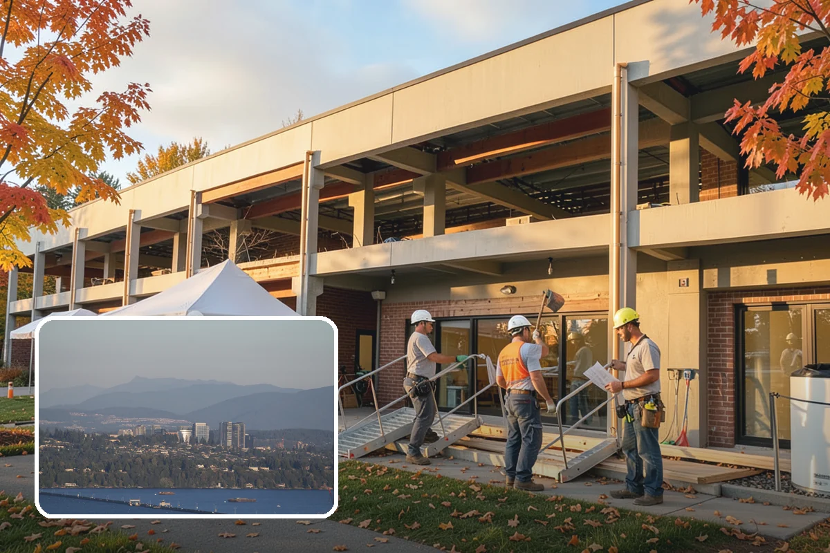 Interior Demolition in Medina, King County, WA - Clears space safely for the next phase