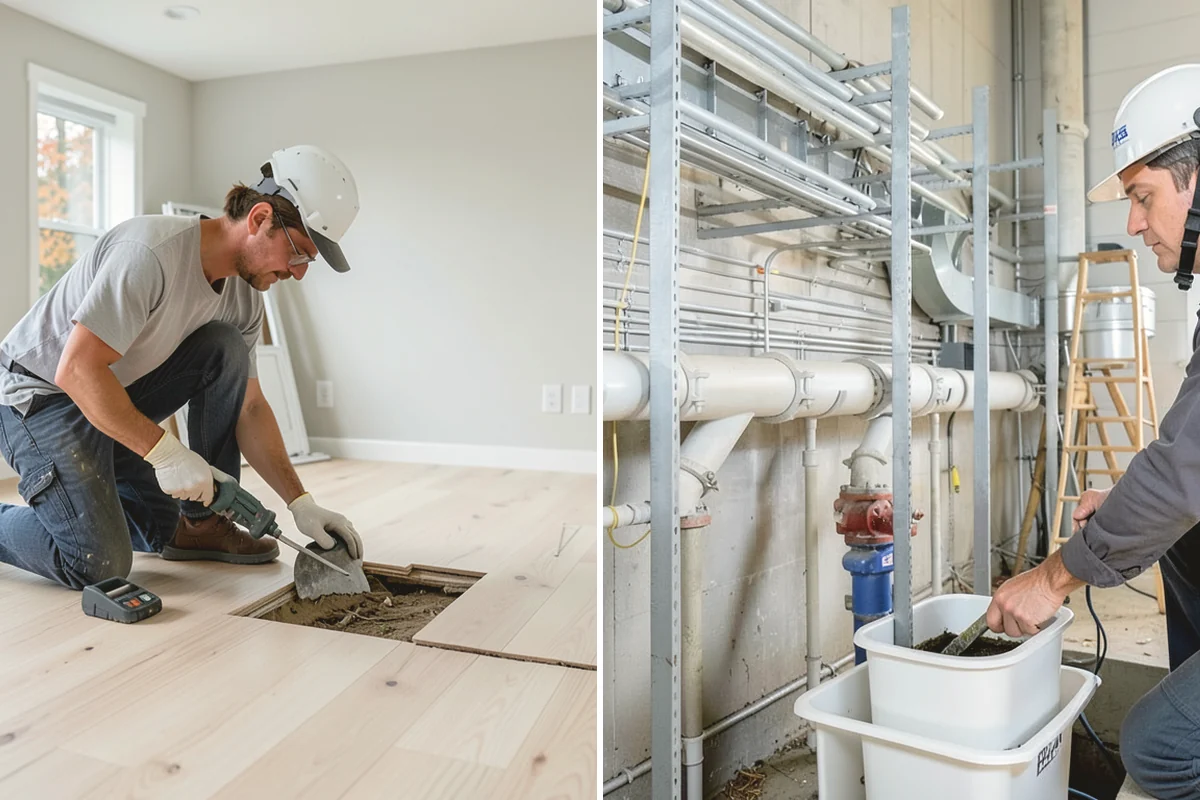 Interior Demolition in Monroe, Snohomish County, WA - Mark utilities and structural elements