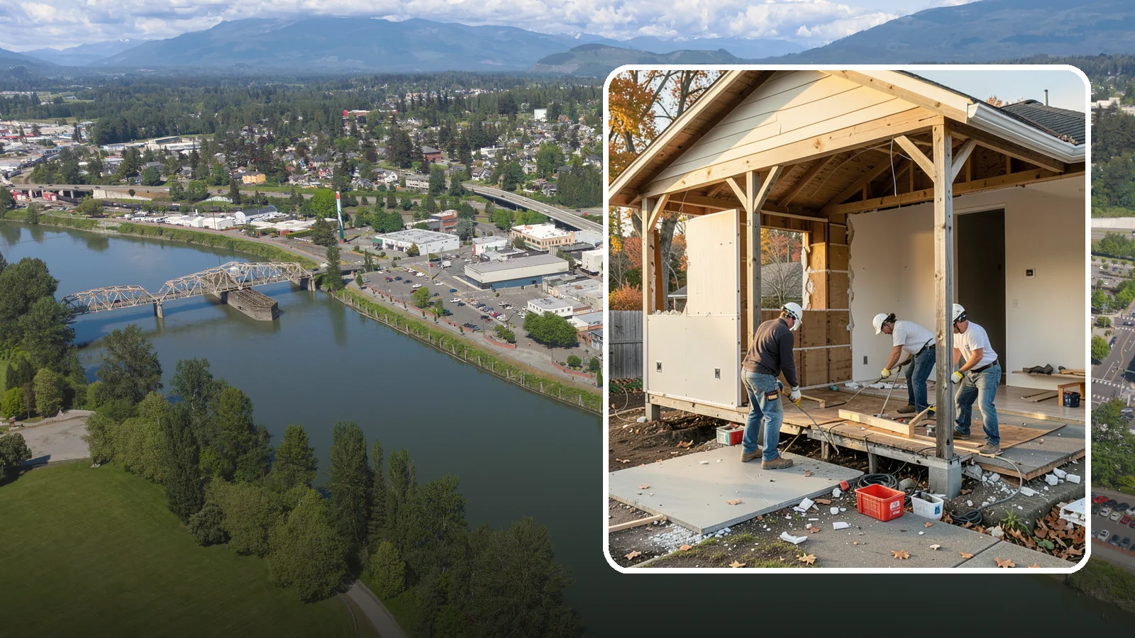 Interior Demolition in Mount Vernon, Skagit County, WA - Careful, controlled removal of interior finishes and structures to prepare a space for remodeling.